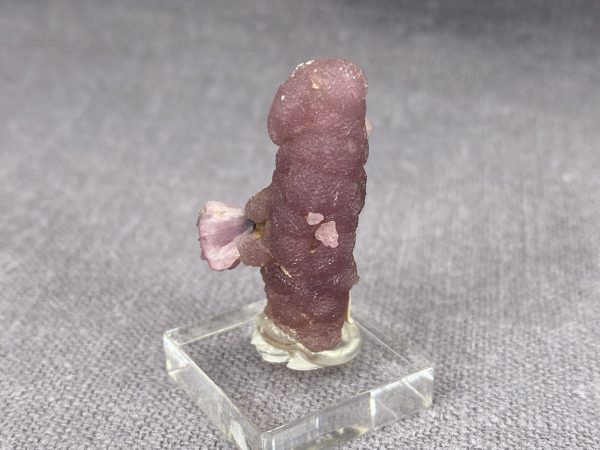 Rubellite on hambergite - Image 12
