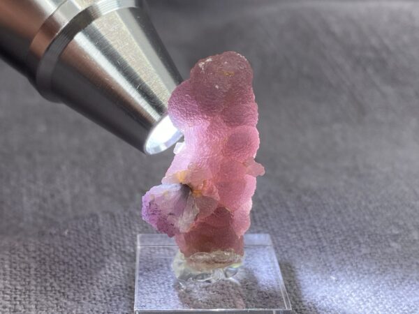 Rubellite on hambergite - Image 4