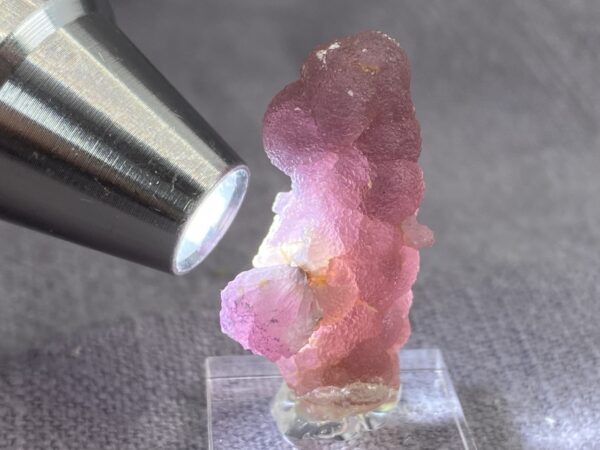Rubellite on hambergite - Image 6