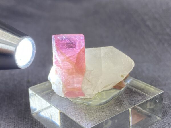 Rubellite, quartz - Image 3