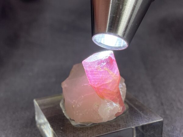 Rubellite, quartz - Image 7
