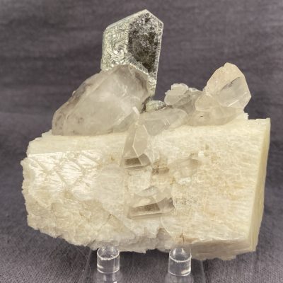 Topaz, křemen