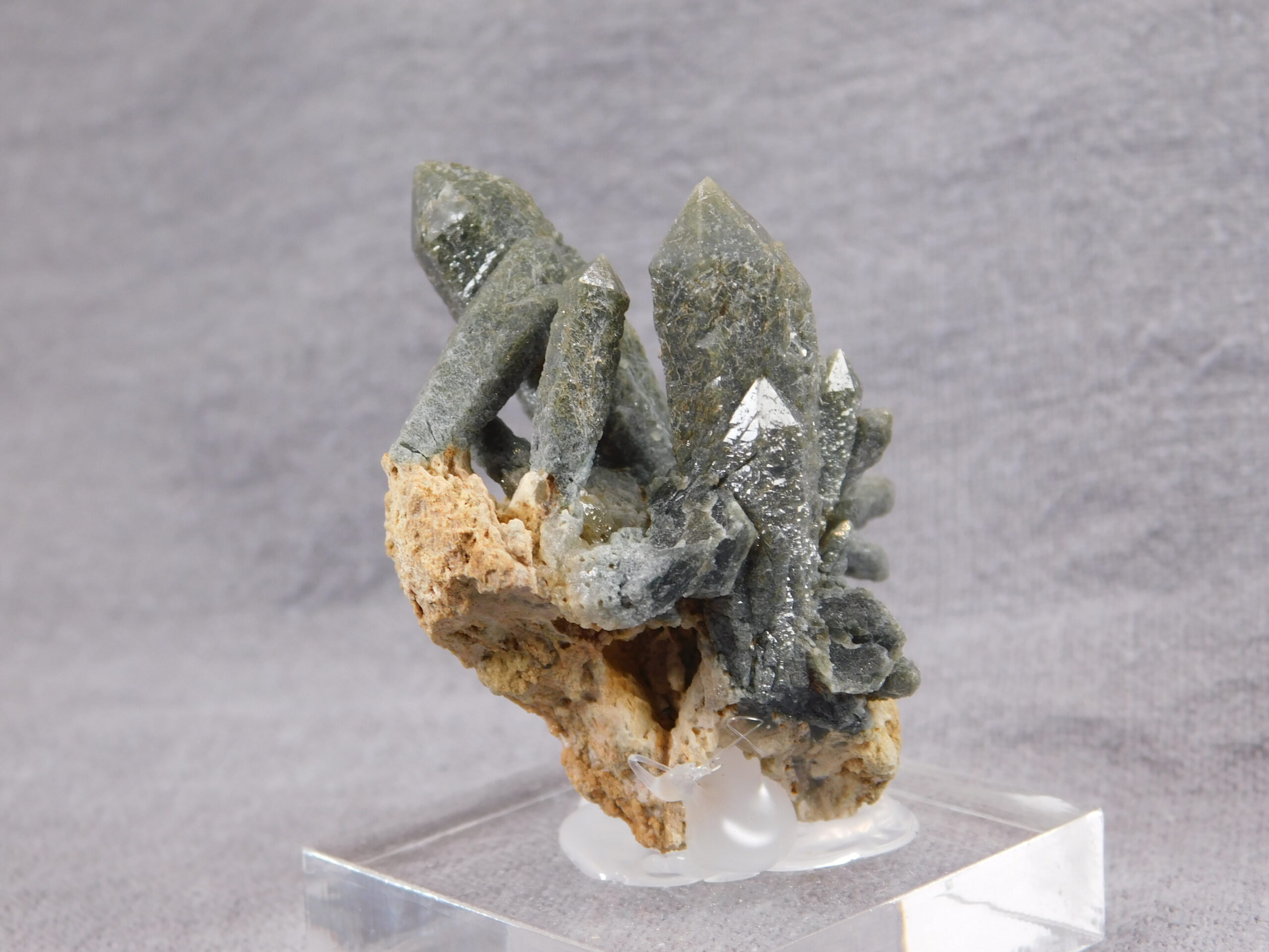 Křemen s inkluzemi aktinolitu (prasem) - Obrázek 6