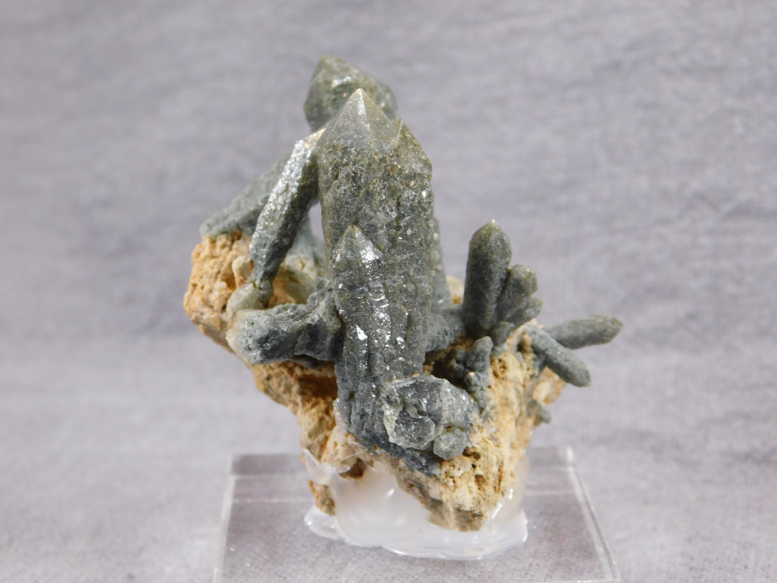 Křemen s inkluzemi aktinolitu (prasem) - Obrázek 7