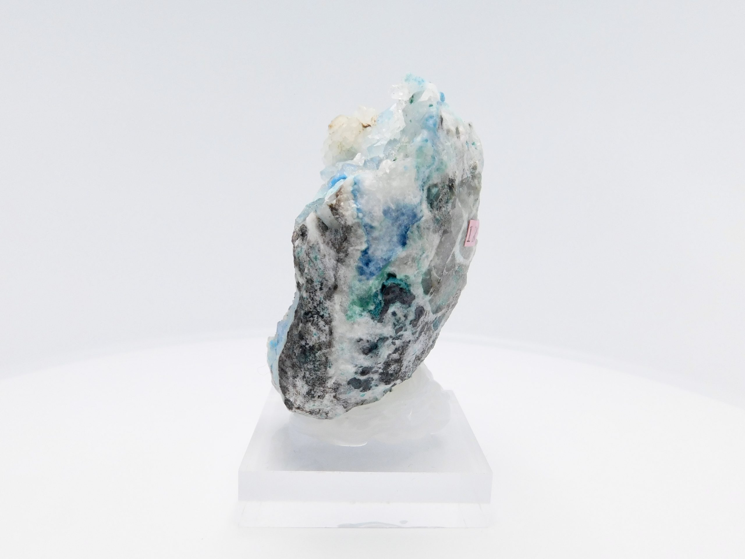 Shattuckite in quartz - Image 7